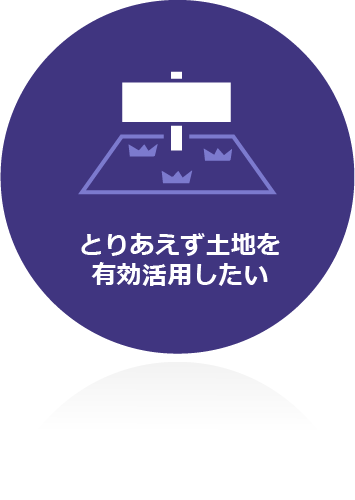 とりあえず土地を有効活用したい